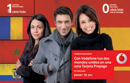 Vodafone fortalece su tarjeta Internacional con nuevos destinos y rebaja de precios