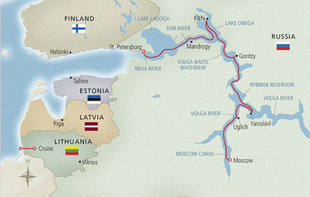 Crucero a Moscu