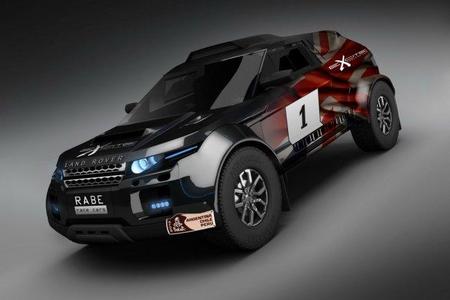 Curiosidades en competición. Un Land Rover Evoque para el Dakar 2012
