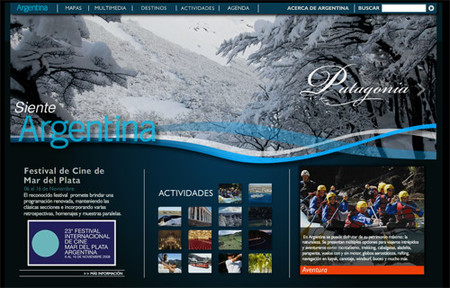 Nuevo portal de Argentina... punto travel