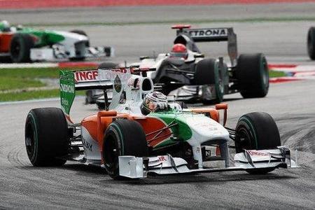 GP de China 2010: Force India quiere seguir en la zona noble