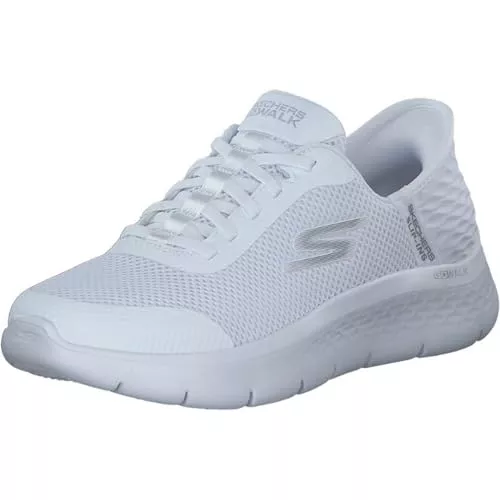 Skechers - GO Walk Flex Grand Entry, Zapatillas Mujeres, White,