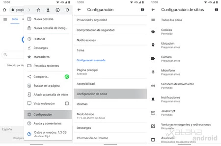 Chrome のアクセス許可 2