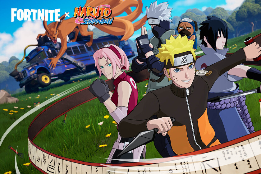 Naruto, Sakura, Sasuke y Kakashi se unen a Fortnite: aquí tienes su tráiler de presentación y todas las novedades