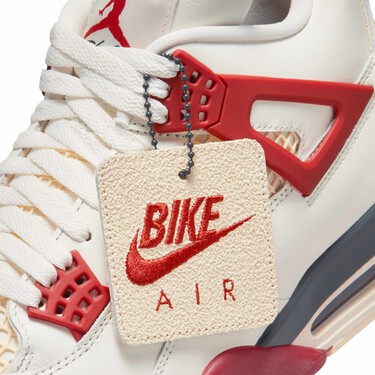 Nike actualiza sus Air Jordan 4 con toques de rojo intenso para romper la monotonía de los colores neutros en primavera