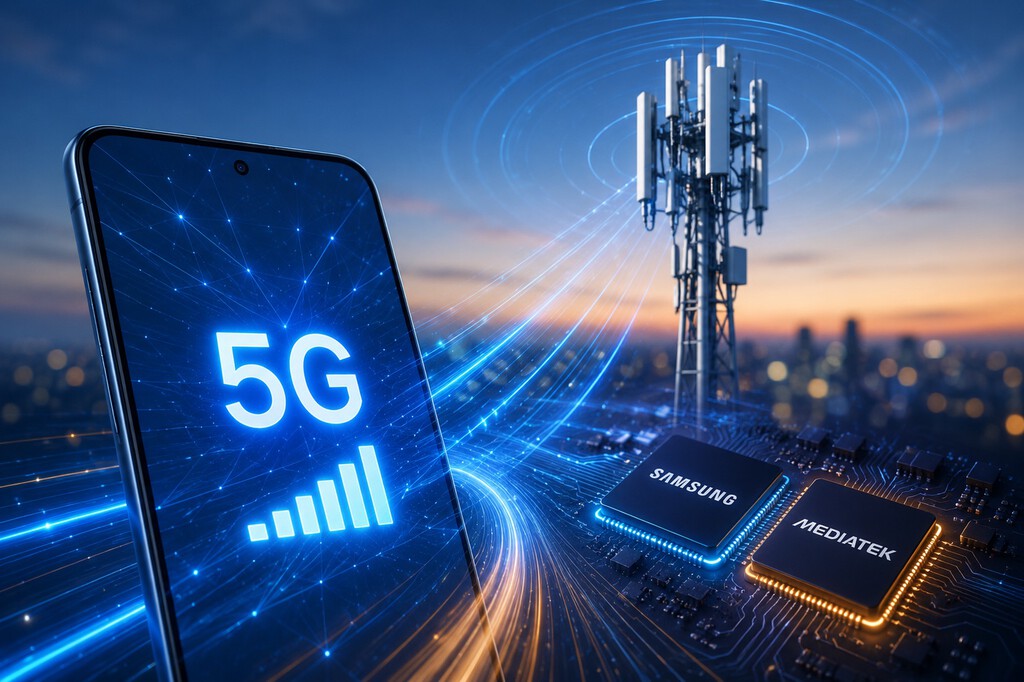 El 5G también tiene una asignatura pendiente: subir datos mucho más rápido. Samsung y MediaTek acaban de atacarla