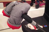 Cubre manos para la silla del bebé: para dar paseos más calentitos 