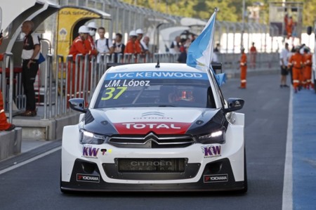 Pechito López, bicampeón del mundo del WTCC con su Citroën C-Elysée