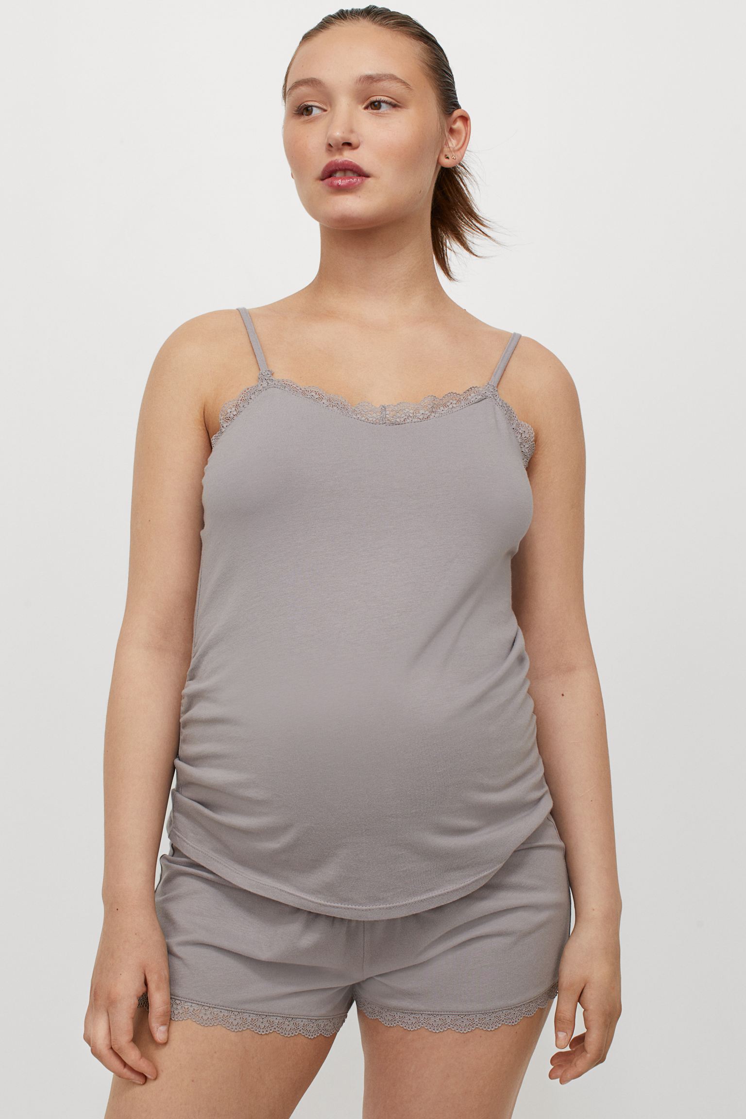 Pijama corto de algodón