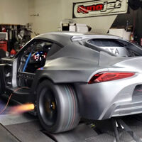¡Menuda bestia! Este Toyota GR Supra de 740 CV suena como un F1 en este vídeo... pero tiene truco