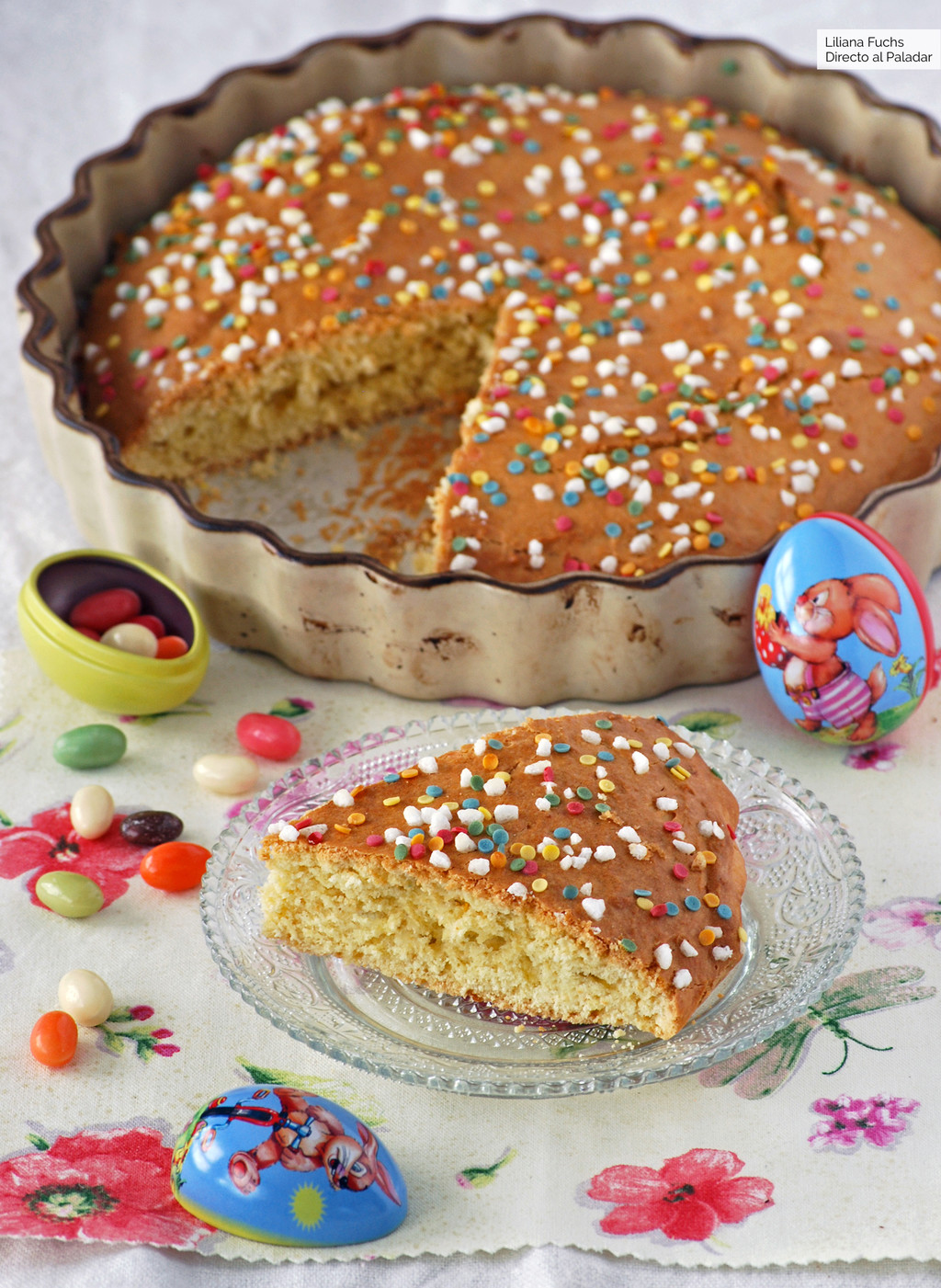 Receta de torta pasqualina o bizcocho italiano de Pascua: un humilde dulce tradicional que te conquistará