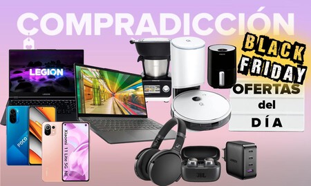 Chollos del día en Amazon: ofertas de Black Friday en smartphones Xiaomi, portátiles gaming Lenovo o auriculares Sennheiser y Jabra a precios rebajados