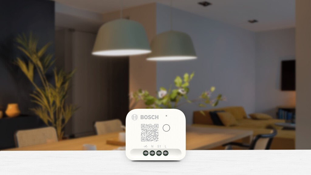 Lo nuevo de Bosch es un dispositivo que se esconde en la pared y convierte el interruptor en un regulador de bombillas