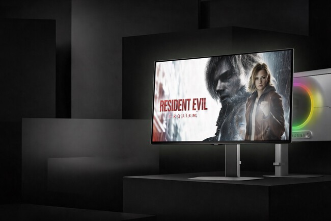 monitor Samsung y Resident Evil