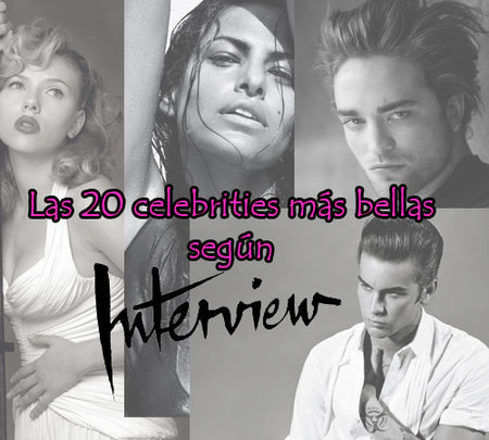 Las 20 celebrities más guapos de la década según Interview Magazine