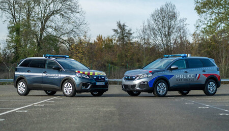 Peugeot 5008 Policía francesa