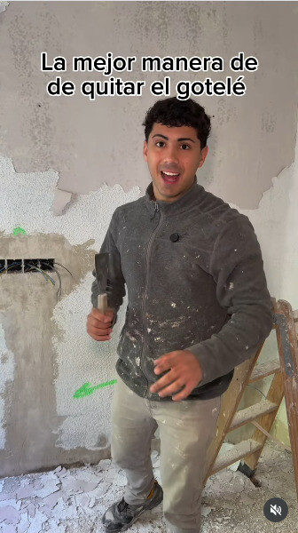 Cómo quitar el gotelé