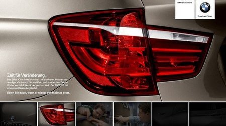 Primeros teasers oficiales del nuevo BMW X3