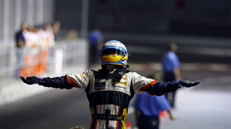 Alonso Singapur F1 2008