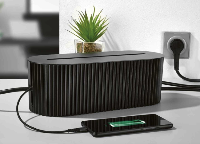 caja organizadora de cables Lidl