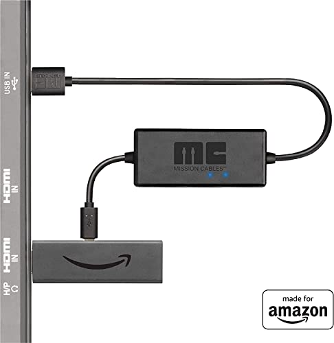 Mission Cables - Cable USB de corriente para el Amazon Fire TV