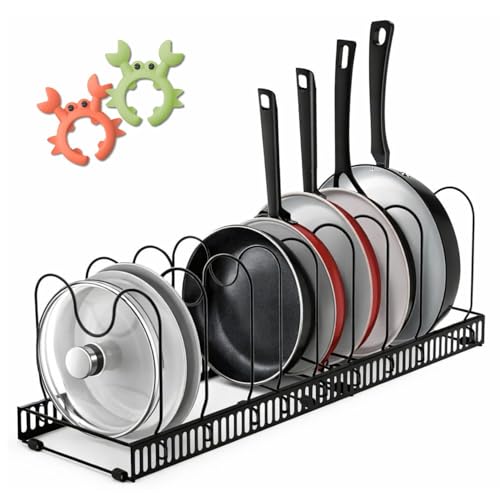 ELISPACES Organizador de Sartenes y Ollas Extensible
