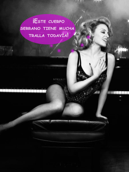 Kylie Minogue, como Sara Montiel: no se retira hasta que la momifiquen
