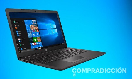 Ahorra más de 220 euros estrenando un equilibrado y reciente portátil de gama media como el HP 250 G7 14Z89EA: Amazon te lo deja por 458 euros