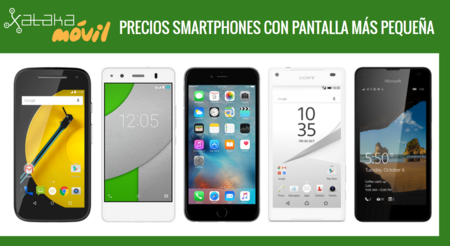 ¿Buscas smartphone manejable con pantalla más pequeña? Así son los 24 modelos más interesantes