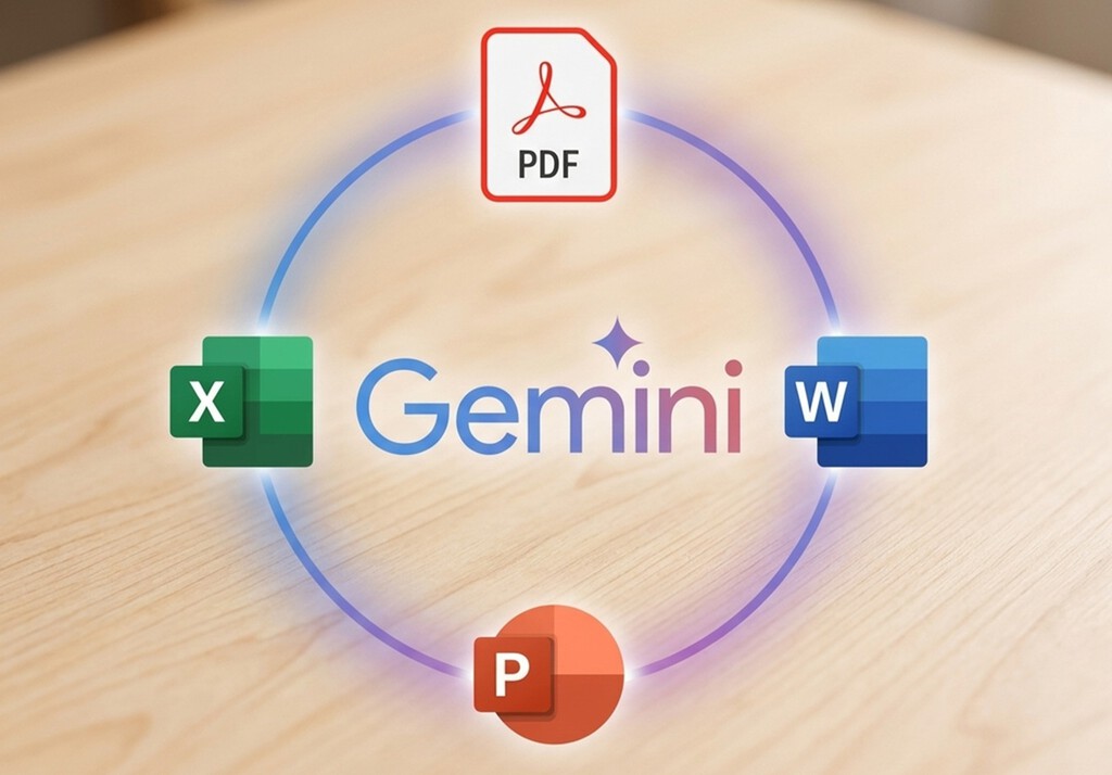 Gemini acaba de ir un paso más allá: ya puede generar archivos de Excel y PDFs directamente
