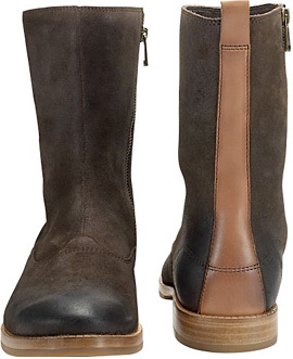 Fossil Dean Zipper Boot, la elegancia vintage en una bota masculina
