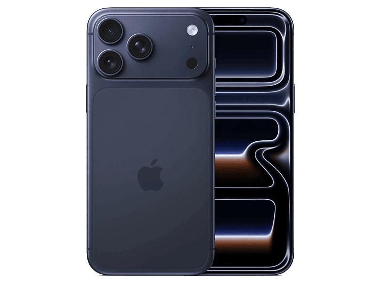Apple iPhone 17 Pro Max, Azul oscuro, 256 GB, 6.9 ", Chip A19 Pro, +GARANTÍA