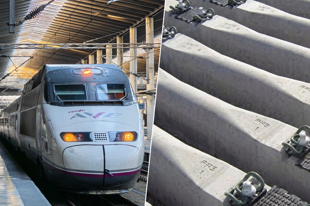 El AVE Madrid-Barcelona llegará a la velocidad pico de 350 km/h. Y lo hará gracias a nuevas traviesas de diseño español