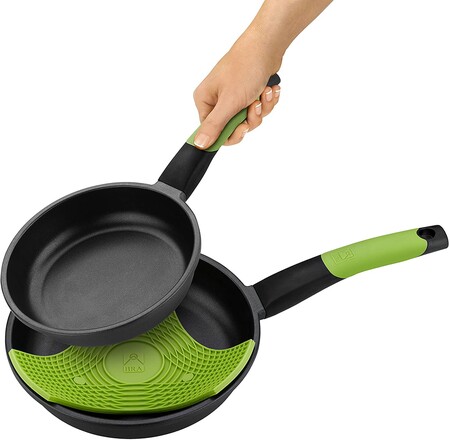 El set de sartenes más vendido de Amazon es este BRA Prior con dos piezas de 20 y 24 cm que está rebajado a 29,99 euros