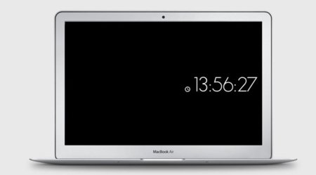 Minimal Clock, un sencillo salvapantallas con reloj