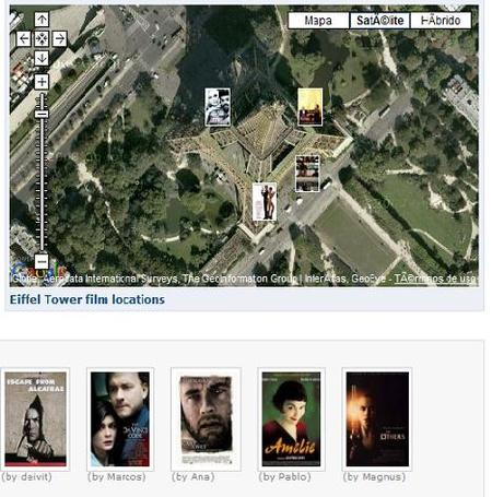 Filmaps, busca y ubica las locaciones donde se filmaron películas famosas
