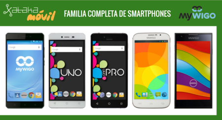 Así queda el catálogo de smartphones MyWigo tras la llegada del nuevo MyWigo City 2