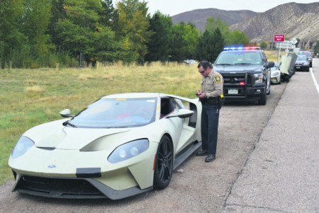 Cazados tres prototipos de Ford GT duplicando el límite de velocidad en Colorado
