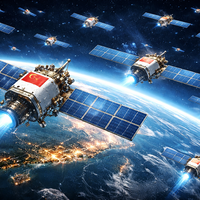 O céu vai ficar pequeno: China prepara uma 'teia' orbital tão imensa que pretende abrigar mais de 200 mil satélites em órbita