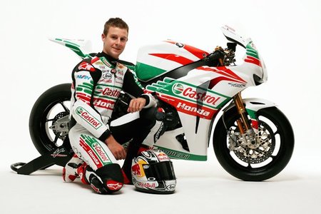 Rea con su Honda