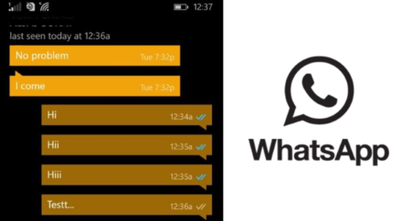 WhatsApp para Windows Phone también estrena el doble ticket azul para mensajes leídos