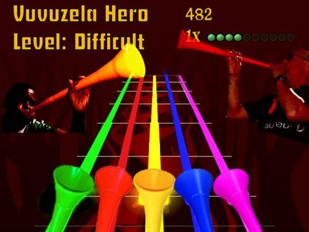 Imagen de la semana: Vuvuzela Hero