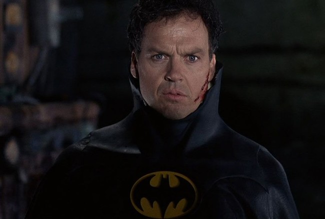 Batman Michael Keaton Unmasked