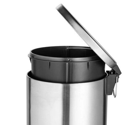 Cubo De Basura De Acero Inoxidable