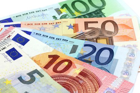 Billetes De Banco Europeos Moneda Euro De Europa Euros 62242577