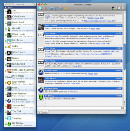 Adium 1.4 soportará Twitter