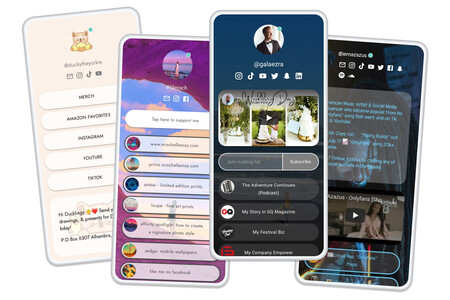 Beacons, una gran alternativa a Linktree con numerosas opciones de personalización en su plan gratuito
