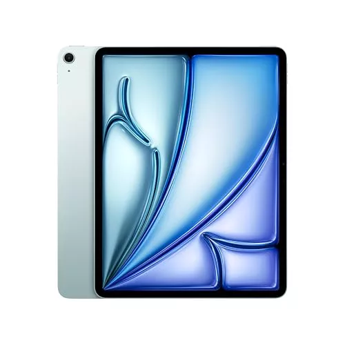 Apple iPad Air de 13 Pulgadas con Chip M3 diseñado para Apple Intelligence, Pantalla Liquid Retina, 128 GB, cámara Frontal/Trasera de 12 Mpx, Wi-Fi 6E, Touch ID y autonomía para un día Entero — Azul
