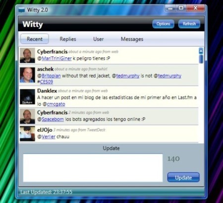 Witty 2.0, el cliente Twitter en WPF para Windows se actualiza