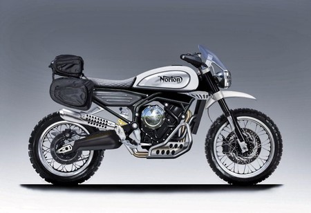 Norton estrenará un motor bicilíndrico de 650 cc en una nueva scrambler que se adelanta al IOMTT